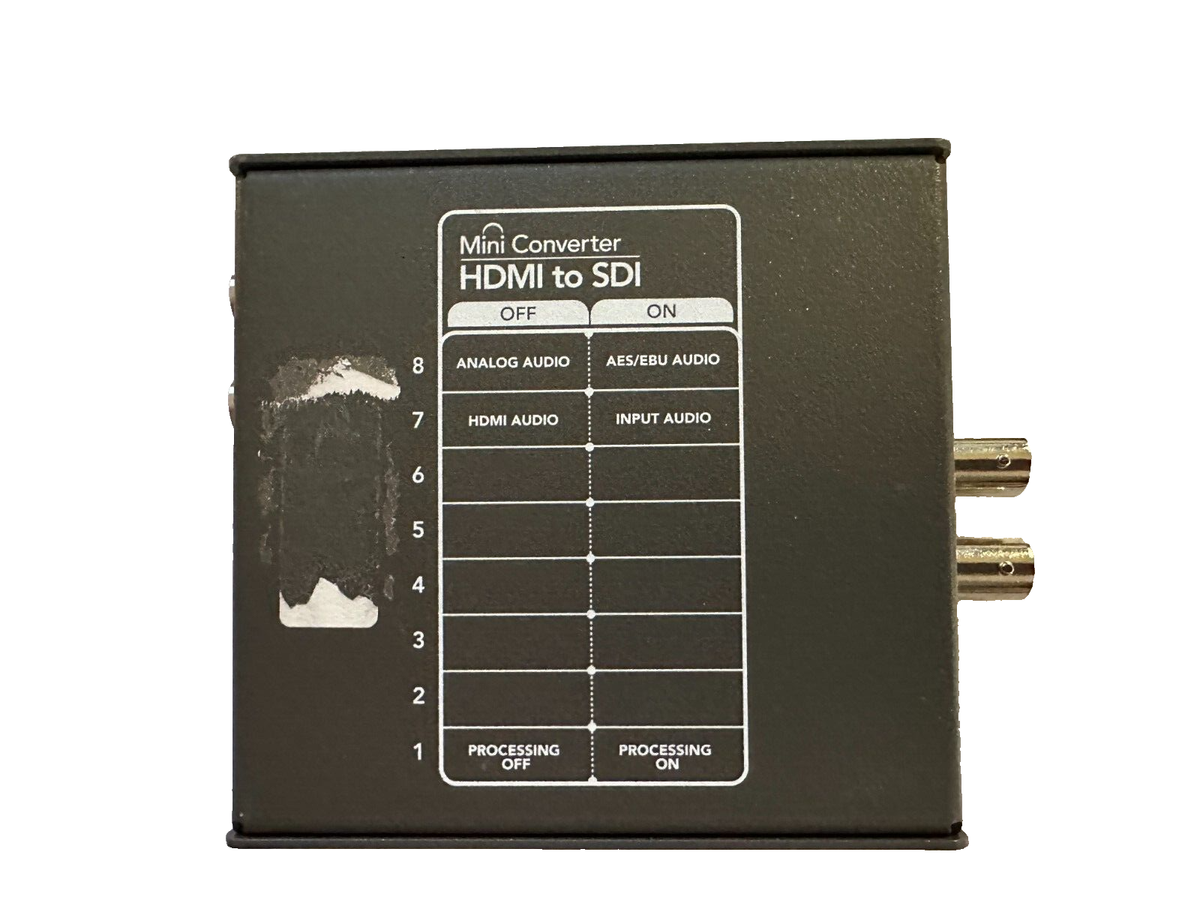 その他 Blackmagic Design SDI to HDMI Amazon.com: Blackmagic Design SDI to HDMI Micro Converter
