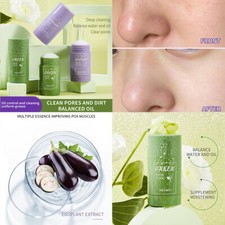 US 1Pack Green Tea/Eggplant Stick Mask Blackhead Remover Oil Control Cleansing