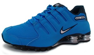 nike shox azul