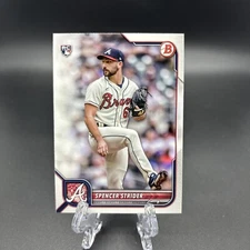 2022 Bowman Spencer Strider Rookie Card R30624