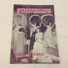 Sweethearts Jeanette MacDonald Nelson Eddy Morgan Vtg 1938 Danish Movie Program