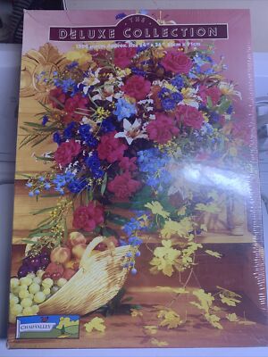 Floral Display - 1500 PIECE CHAD VALLEY JIGSAW PUZZLE - FLOWER ARRANGEMENT