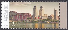 Ukraine postfrisch 2013 Michel 1347 Größe der Ukraine. Region Dnepropetrovsk