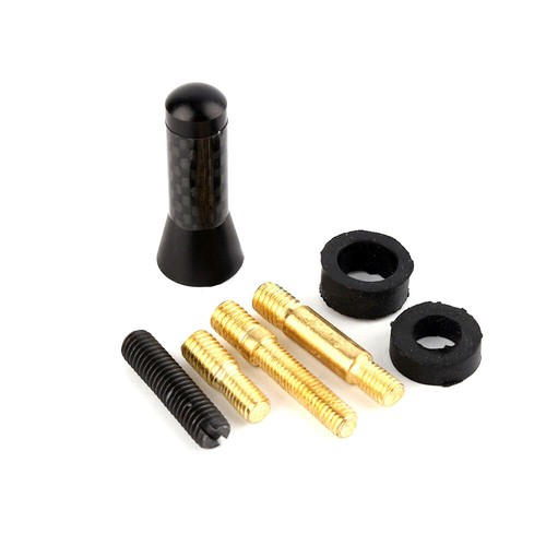 1 x Carbon Fiber Aluminum Car Radio Aerial Antenna & 4 x Screws Accessories - Bild 11 von 14