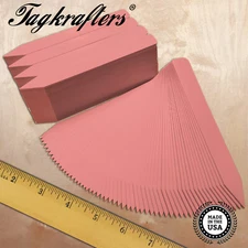PREMIUM 6" X 5/8" Pot Stakes PINK Plant Markers Labels Nursery Tags USA MADE