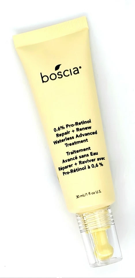 Boscia 0.6% Pro-Retinol Repair + Renovar Tratamiento Avanzado Sin Agua FS 1oz RP$48 Foto 4 de 4