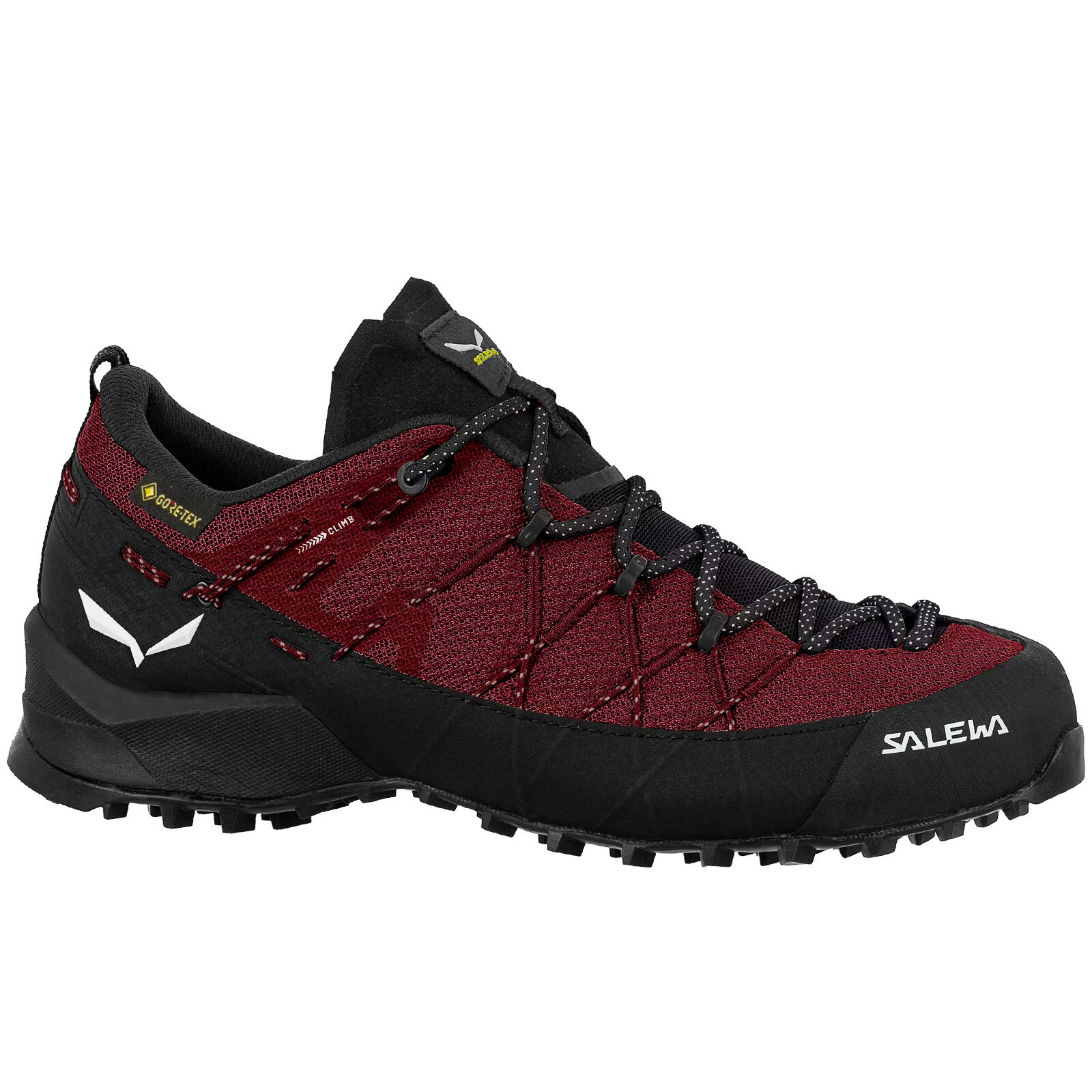 Salewa Wildfire 2 GTX Mujer Zapatos Escalada Senderismo Senderismo Rojo Vino