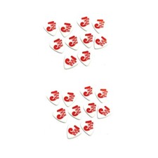 Pickboy Guitar Picks 20 Pack Celluloid Jazz Size 1.50mm Extra Heavy