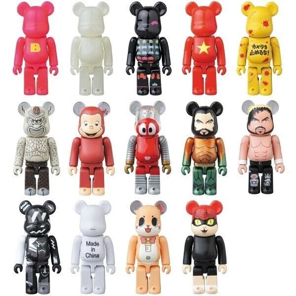 Bearbrick 100% / Série 37 - Artista Chittan - Autêntico - Brinquedo Medicom - Imagem 4 de 4