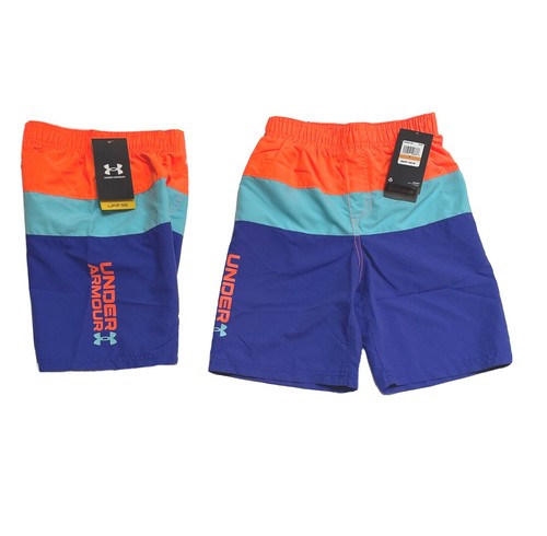 UNDER ARMOUR Boys Rash guard & Trunks OR Swim Trunks UPF 50+; Szs 4-7, YS-YXL - Picture 18 of 34