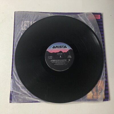 Expose, Let Me Be The One (LP Record SINGLE, 33rpm, 12