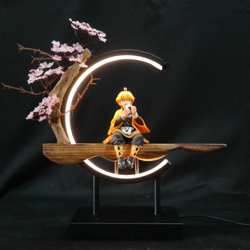 Anime Demon Slayer Kamado Nezuk LED Light Up PVC Figure Toy Decor Boxed Collect - Image 4 of 4