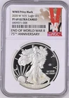 2020-W 1 oz V75 Privy Proof American Silver Eagle Coin NGC PF69 (As Pictured)