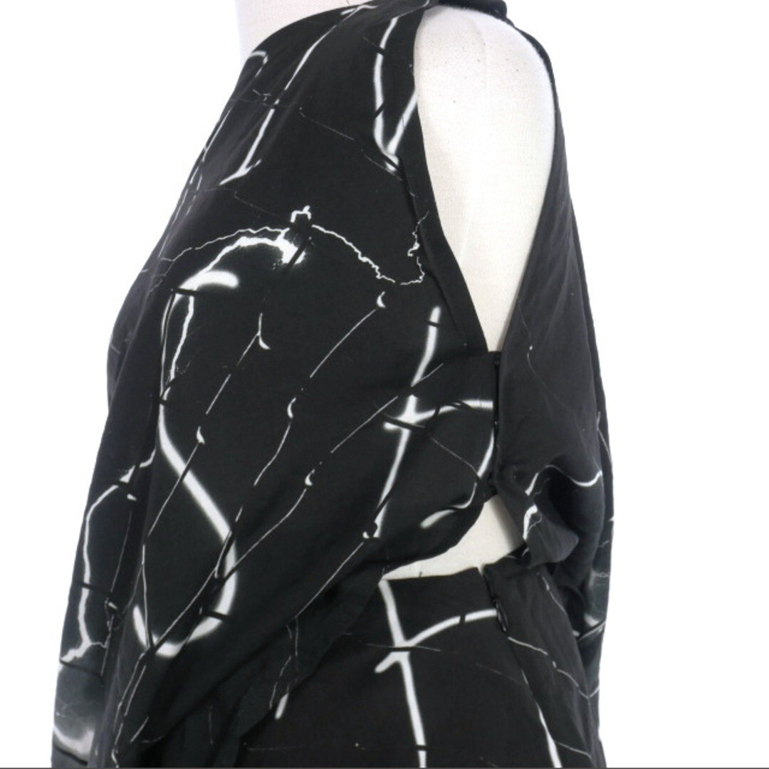 Limifu LIMI Feu Yohji Yamamoto Wire Mesh Square Dress B Asymmetric  