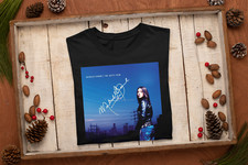 Michelle Branch Signature For Fans Black T-Shirt Cotton