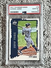 PSA 10 GEM MINT BASEBALL CARD 2021 DIAMOND KINGS AARON JUDGE NEW YORK YANKEES