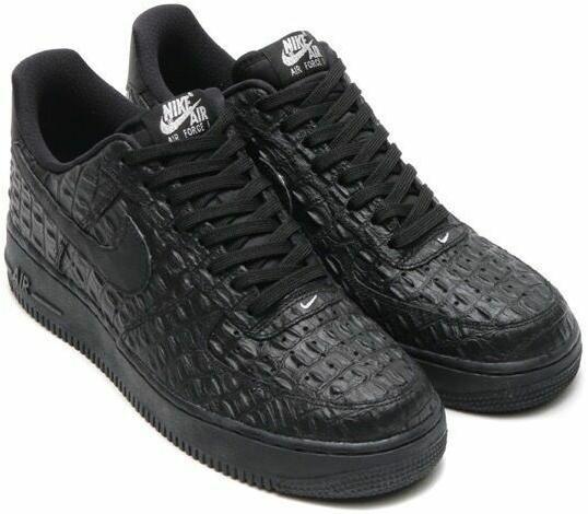 Nike Air Force '07 LV8 Low Black Croc for Sale Authenticity