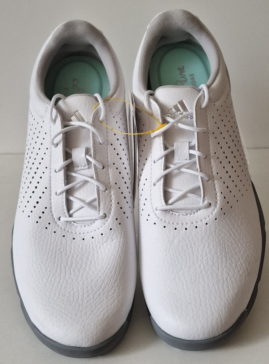 ADIDAS W Adipure SC LADIES Golf Shoes SPIKELESS Size UK 3.5 White NEW
