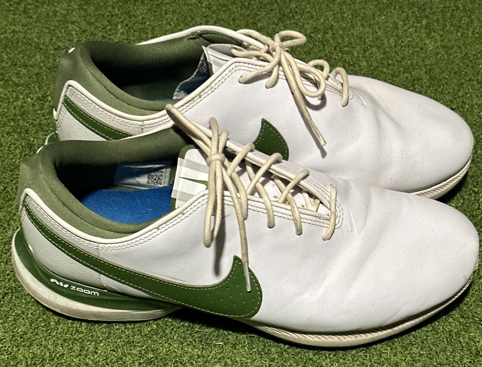 New Nike Air Zoom Victory Tour 2 Men’s Size 10.5 White Green Golf Shoes