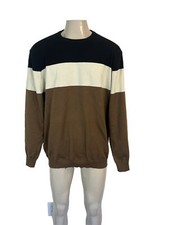 Men's Unbranded High Stretch Crew Neck Pullover Sweater. 100 Viscose. Long Slee