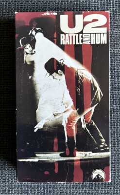 U2 - Rattle and Hum (VHS, 1990) Live Concert Sunday Bloody Sunday