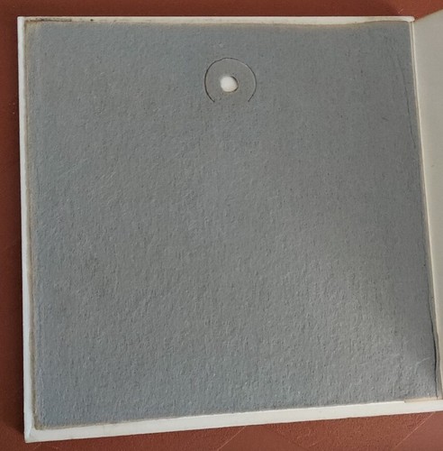 Piastrella Berggren ottavo giorno di Natale arte popolare svedese ceramica 6x6 vintage anni '60 - Foto 5 di 6