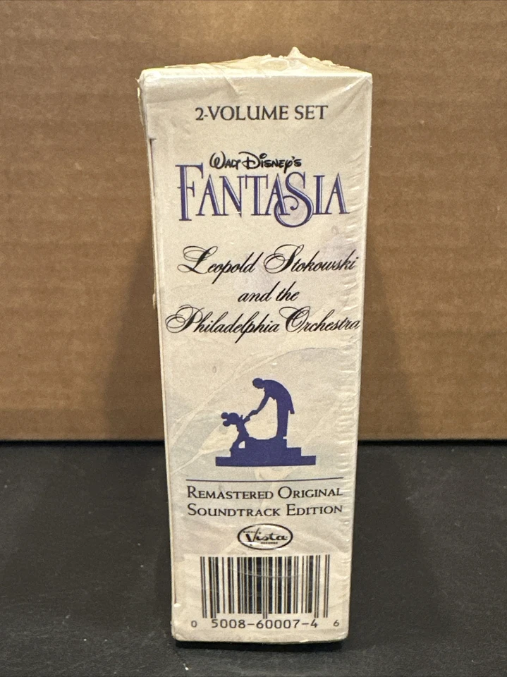 Walt Disney's Fantasia Movie Soundtrack 2 Cassette Tapes Mickey Mouse 1990 NEW - Image 4 of 4
