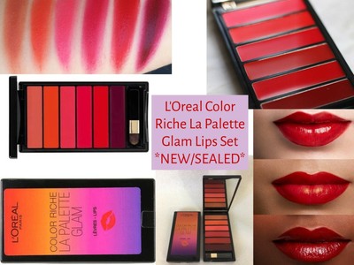 loreal lip palette