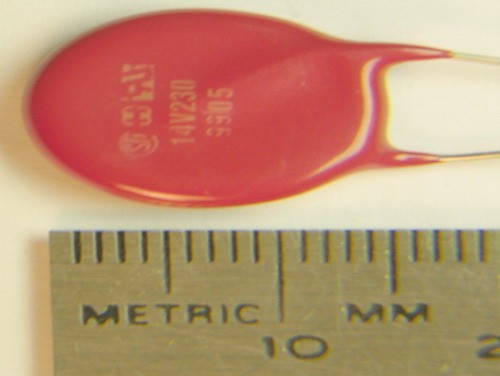 40 Littelfuse V14E230L3T5 UltraMOV 14mm 230V Varistors - Picture 1 of 1
