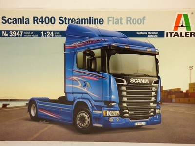 Italeri 3947S 3947-1:24 Scania R400 Streamline (Flat Roof), Building (US IMPORT)