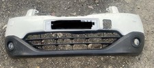 Nissan Qashqai Front Bumper facelift 10-13 White + fog lights