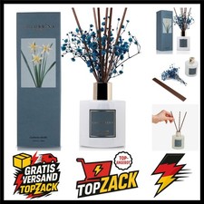 Raumduft Reed Diffuser mit 8 Duftstäbchen 200ml - Kaschmir Vanille, Natürlich...