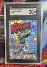 2021 Panini Absolute - Kaboom! Gleyber Torres #K14 SGC 10