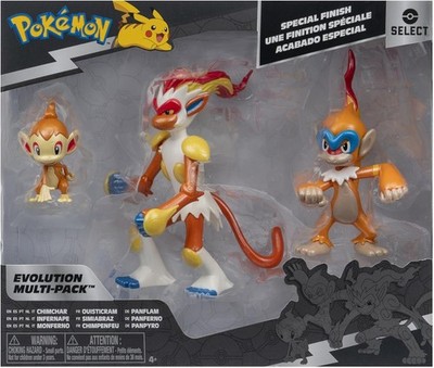 Pokemon Select Evolution Multipack Chimchar Monferno Infernape Figures
