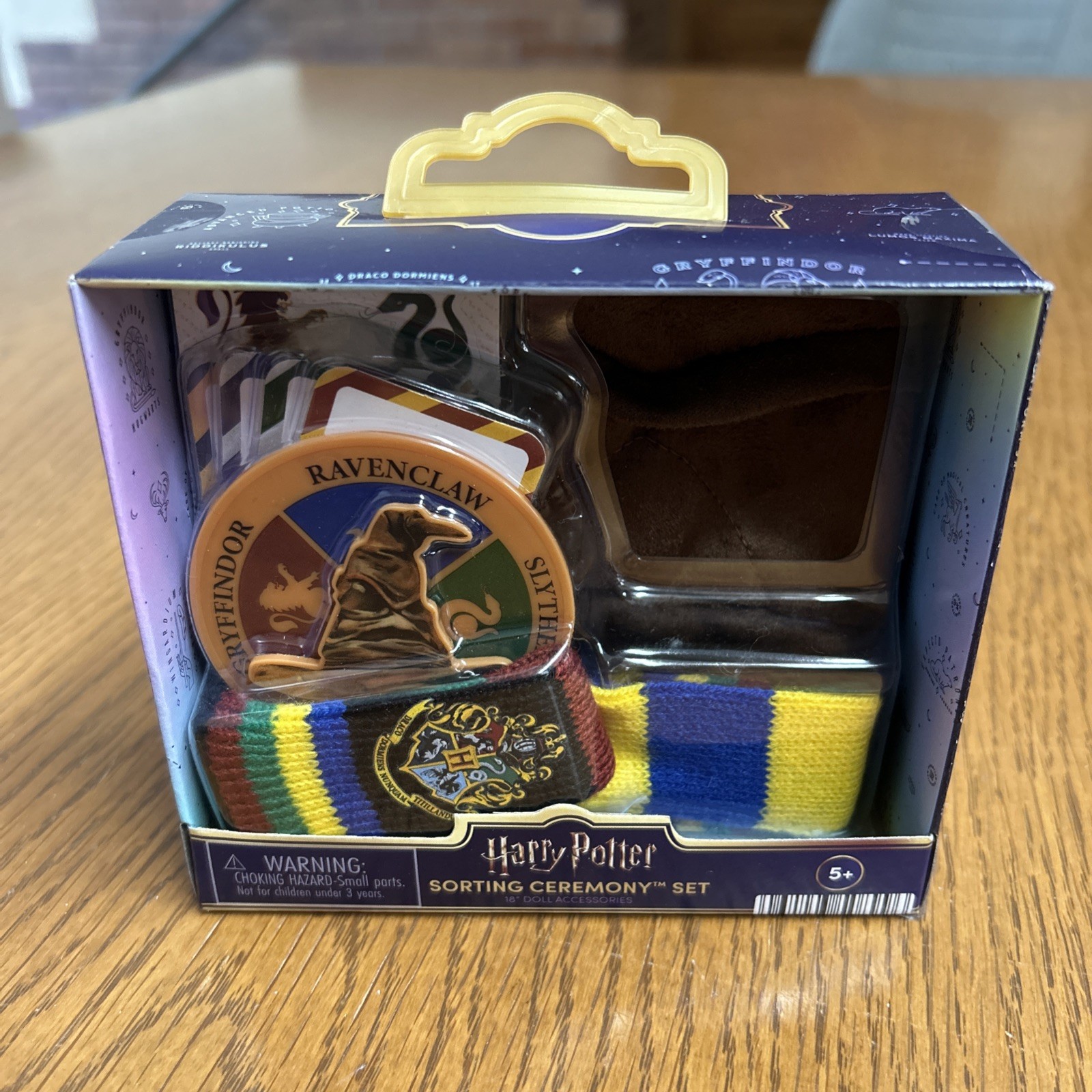 Harry Potter Sorting Ceremony Set Doll Accessories 18-Inch Multicolor Plastic