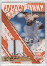 2019 Elite Extra Edition Prospect Materials Orange /199 Mike King Michael 0xi8
