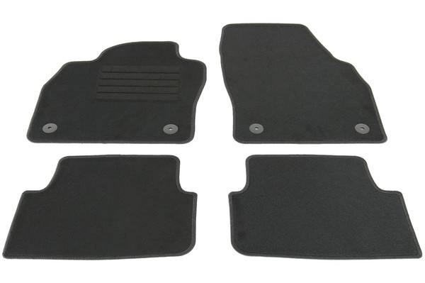 FußMatten Set FüR VW Polo 6 AW Ab 2021- Autoteppiche Automatten Basic Set-image
