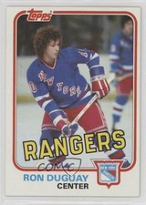1981-82 Topps Ron Duguay #96E 0ll