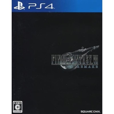 Final Fantasy VII Remake PlayStation 4 PS4 NTSC-J CIB Digital Manual