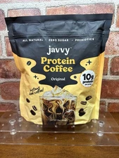 Javvy Protein Coffee Whey & Instant Coffee 20 Servings Original Exp 4/27 NEW