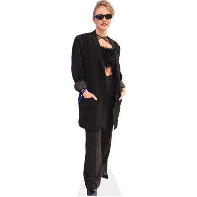 Kat Cunning (schwarzes Outfit) Minigröße Cutout