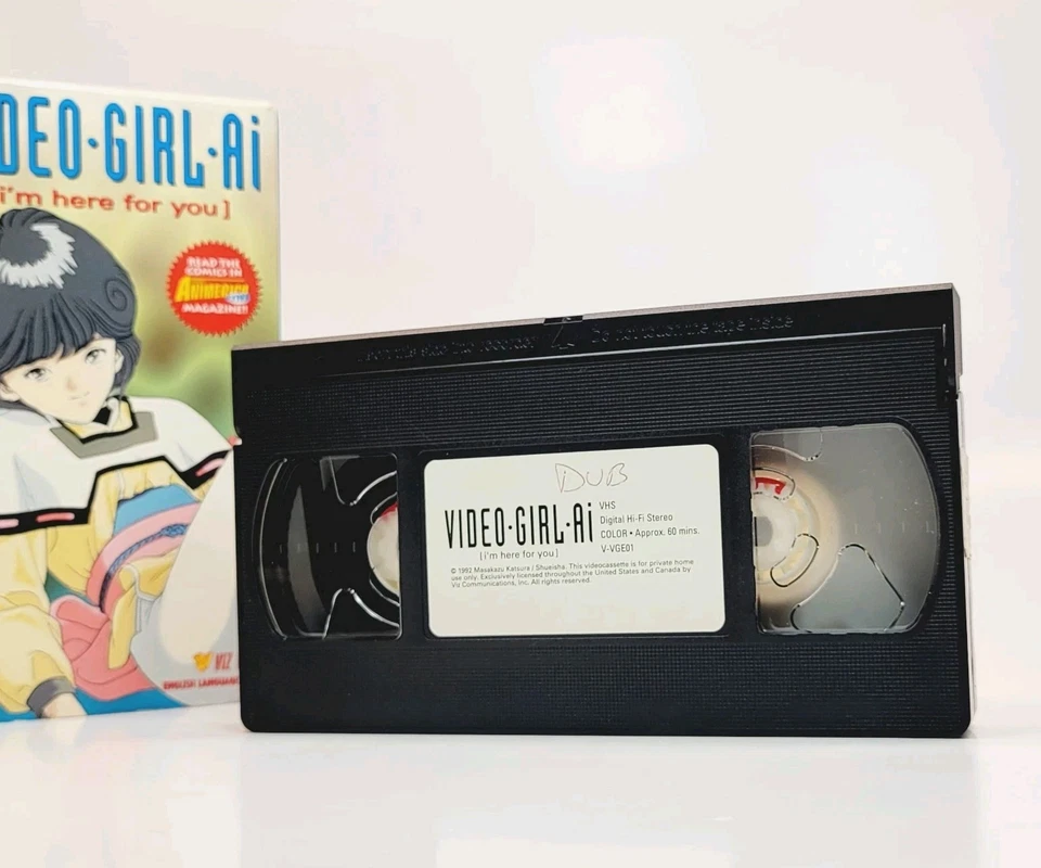 Video Girl Ai Vol. 1: I'm Here For You (VHS 1992, Dubbed English Language ) GDC - Image 3 of 4