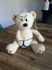 Rare 2007 Peluche Bad Taste Bears Avec Étiquette 🏷 Peter Underhill 🐻 Ours 