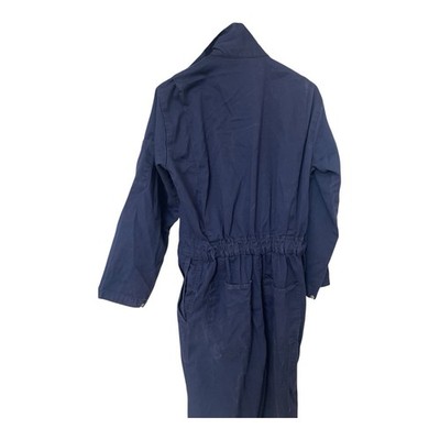 Palmer Safety Coveralls Mens 42 / 44 Large Navy Cotton Work Zip
