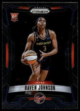 2026 Panini Prizm WNBA Raven Johnson #138 RC Rookie Indiana Fever