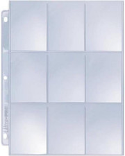 Ultra Pro Silver Series 9 Pocket Pages 25 Count Pack