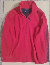 Vtg Y2K Venezia Jeans 18/20 Full Zip Taiwan Made 28 Pit 28.5 Long Stain