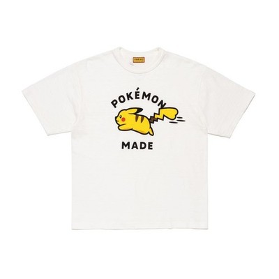 HUMAN MADE x Pokemon #1 Pikachu Graphic Tee White Herren XL Streetwear Limited