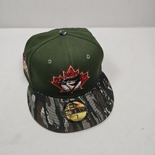 NEW ERA TORONTO BLUE JAYS TOW TONE PARADISE 25TH ANNIVERSARY CAP SIZE 7
