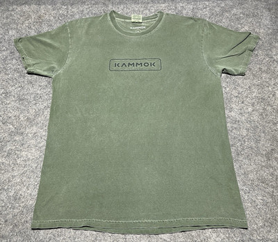USA Made KAMMOK Apparel Lg Green Outdoor Camping Gear Survival Tent Sport Shirt